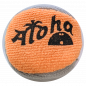 Preview: Aloha Sacchetto Puffball in Microfibra arancia/grigio